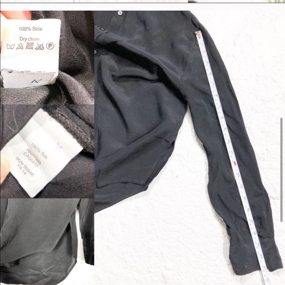 Madewell Silk Spotlight  Button Down Shirt - Picture 5 of 10